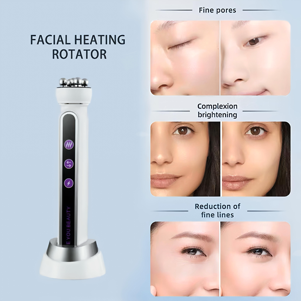 Electric facial roller